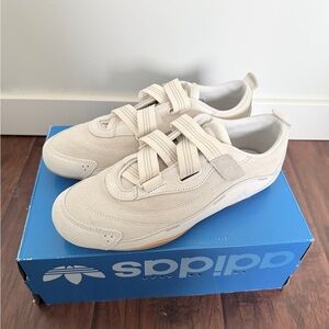 Adidas Beige Strap Women Sneakers US 8